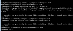 djngo快速实现使用Bootstra