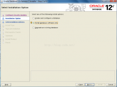 Oracle 12c Study之Installer Or